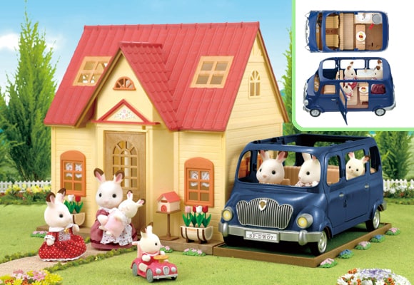 Sylvanian Families Bluebell Seven Seater Bus