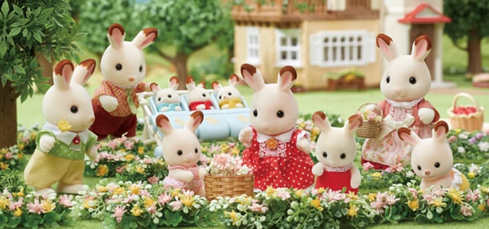 Sylvanian family 4108 : famille herisson - Conforama