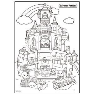 Sylvanian Families Colouring