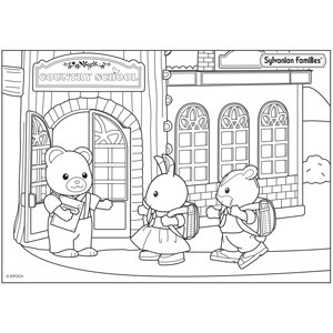 Sylvanian Families Para Colorir