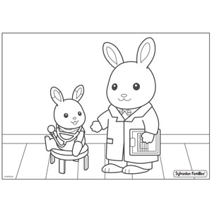 Sylvanian Families Para Colorir