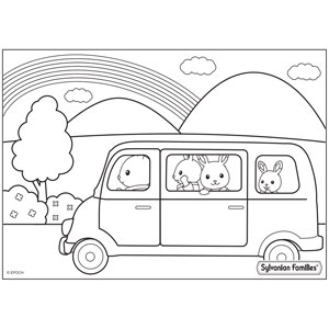 Sylvanian Families Para Colorir