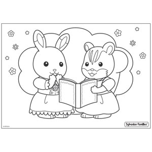 Sylvanian Families Para Colorir