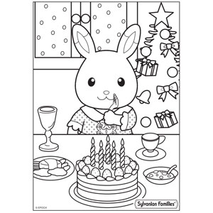 Sylvanian Families Para Colorir