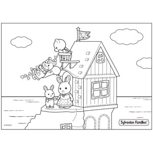 Sylvanian Families Para Colorir