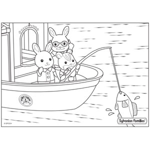 Sylvanian Families Para Colorir