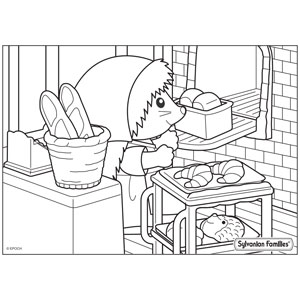 Sylvanian Families Coloring