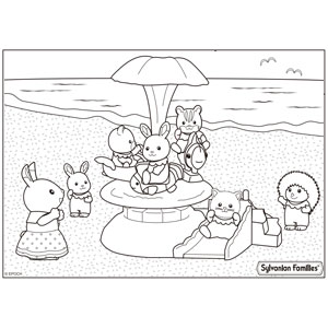 Sylvanian Families Coloring