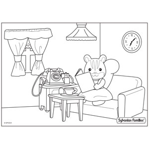 Sylvanian Families Coloring