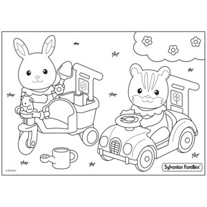 Sylvanian Families Para Colorir