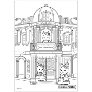 Sylvanian Families Coloring