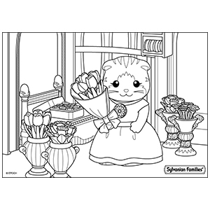 Sylvanian Families Colouring