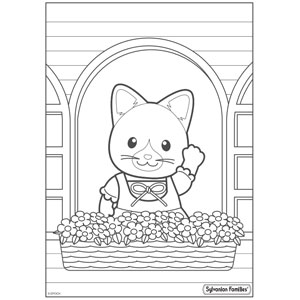 Sylvanian Families Para Colorir