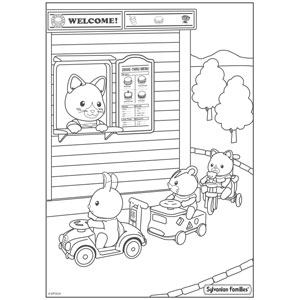 Sylvanian Families Para Colorir