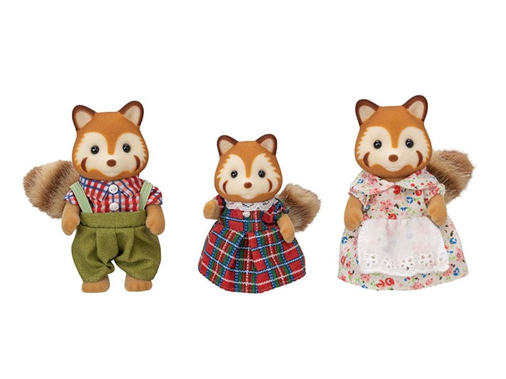 Red Panda Family | Sylvanian Families | Spielfiguren & Sammelfiguren