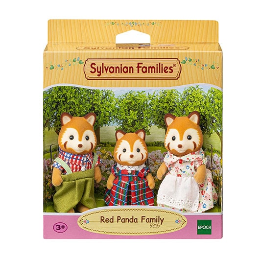 Figures 5215 3 SYLVANIAN Families Robinson Red Panda Family 