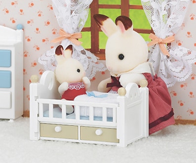 ショコラウサギの赤ちゃん・家具セット - 4