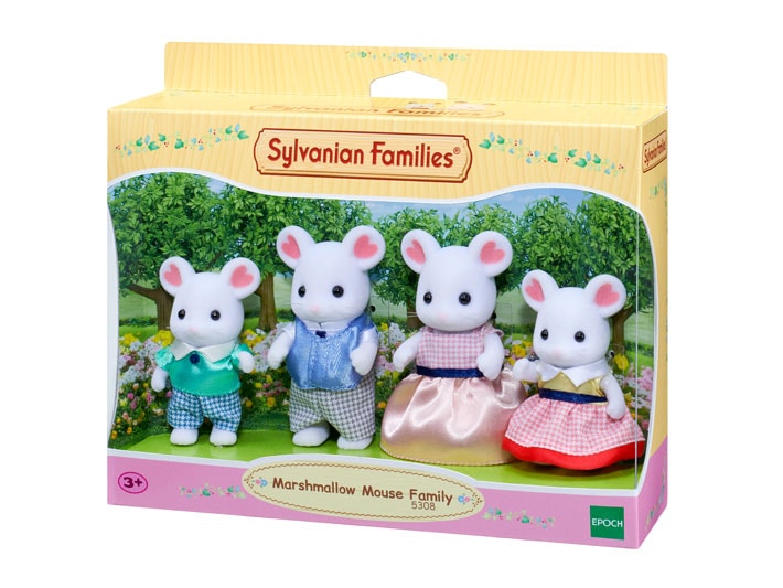 Marshmallow Mouse Family - 5