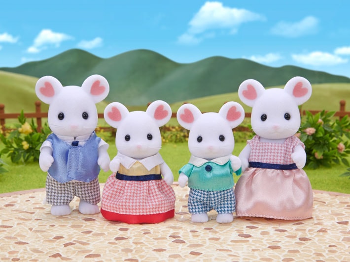 Marshmallow Mouse Family - 5