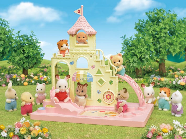 Baby Castle Playground Sylvanian Families Brand New 