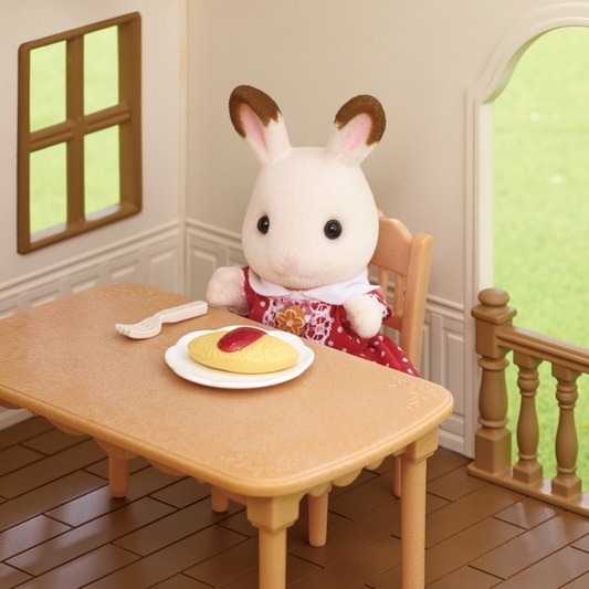 SYLVANIAN FAMILIES Le COSY COTTAGE comprends maison ,personnages , meubles  et accessoires - Planet Passions