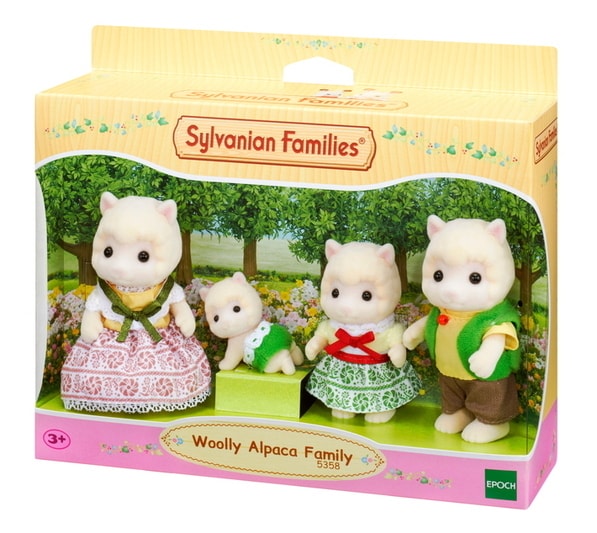 La famille Alpaga  Sylvanian Families