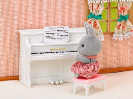 Rabbit Sister with Piano Set - 4