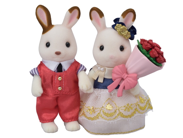 Les mariés lapin chocolat Sylvanian Families - Acheter sur la Boutique  Officielle 2120