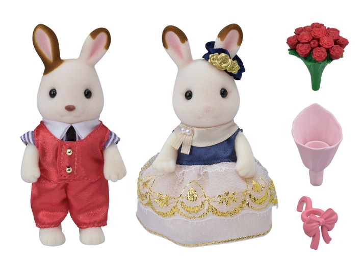 Les mariés lapin chocolat Sylvanian Families - Acheter sur la Boutique  Officielle 2120