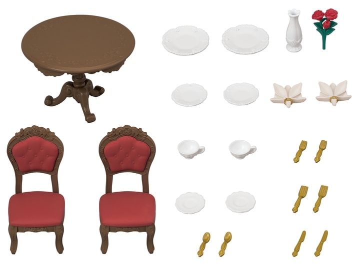 Chic Dining Table Set - 8