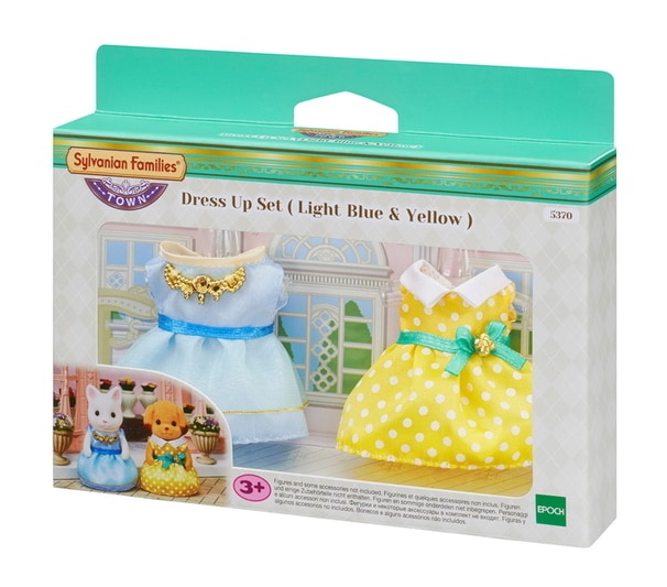 Dress Up Set (Light Blue & Yellow) - 5