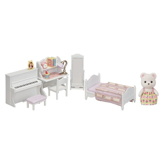 Sylvanian Families- Bed Set for Parure de lit pour Adulte, 5146, Multicolore