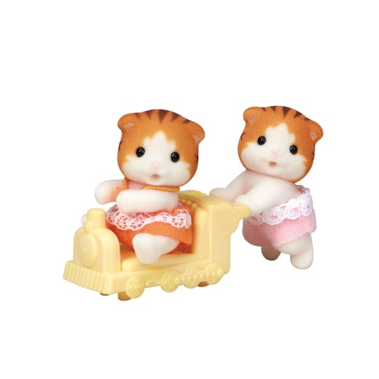 Les jumeaux Pingouin et leur voiture - Figurines Sylvanian Families - Achat  en ligne