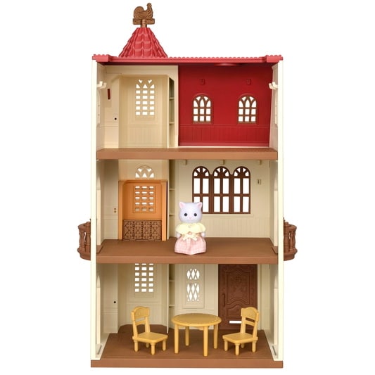 Red Roof Tower House Gift Set - 13
