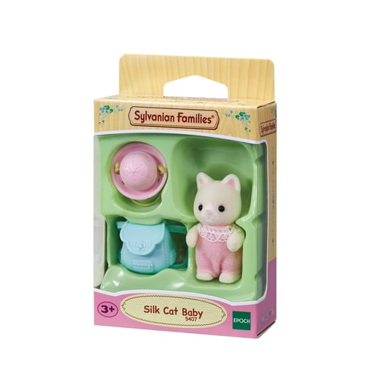 Sylvanian Families Le bébé chat soie