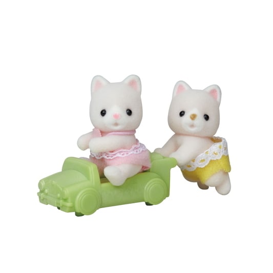 Les jumeaux pingouin et leur voiture - Sylvanian Families 5695 - La Grande  Récré