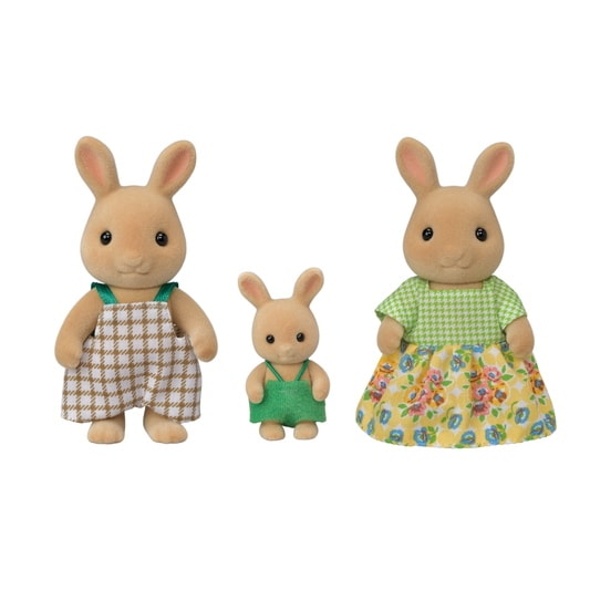 La famille Lapin Caramel