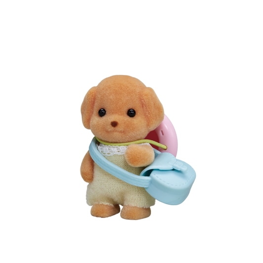 Sylvanian families Caniche Hundfigur Bebe Flerfärgad