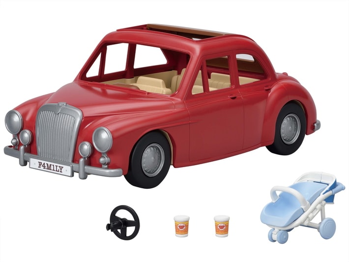 La voiture rouge  Sylvanian Families