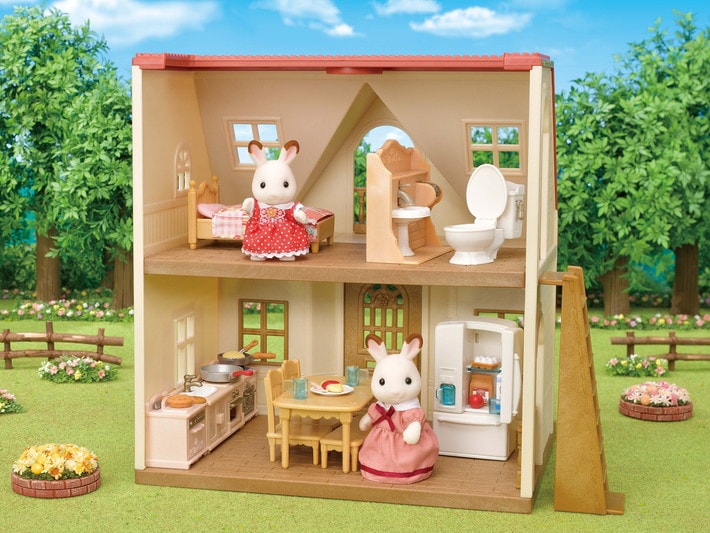 Le set d'ameublement pour cosy cottage et maman Lapin Chocolat - 11