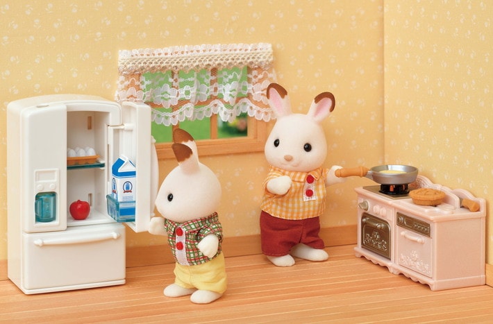 Le set d'ameublement pour cosy cottage et maman Lapin Chocolat - 11