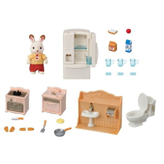 Le set d'ameublement pour cosy cottage et papa Lapin Chocolat - 11