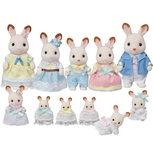 Chocolate Rabbit Family Celebration Set - 11