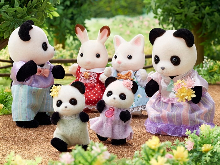 Família dos Pandas Graciosos - 5