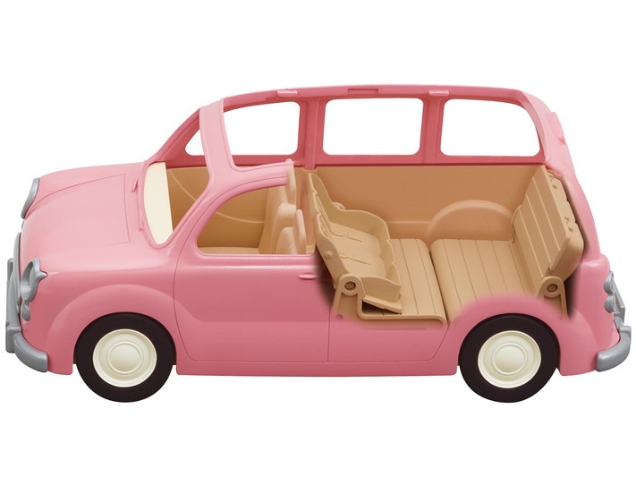 Sylvanian Families Minibox Eichhörnchen im Auto Baby Wagen Spielzeug Mini Boxen 