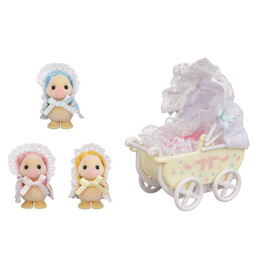 Darling Ducklings Baby Carriage - 5