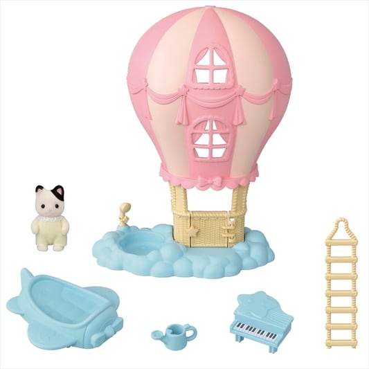 Baby Ballon Spielhaus mit Figur - 6