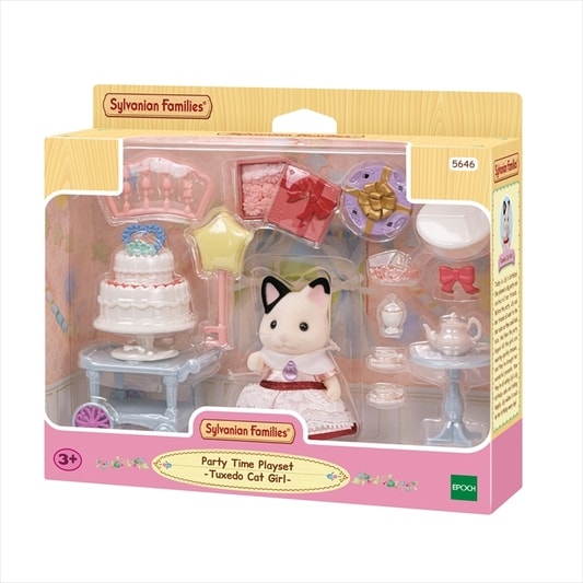 Party Time Playset -Tuxedo Cat Girl- - 10