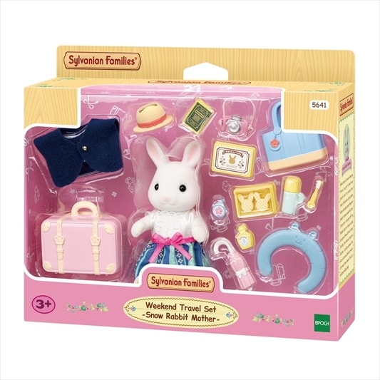 Weekend Travel Set -Snow Rabbit Mother- - 9