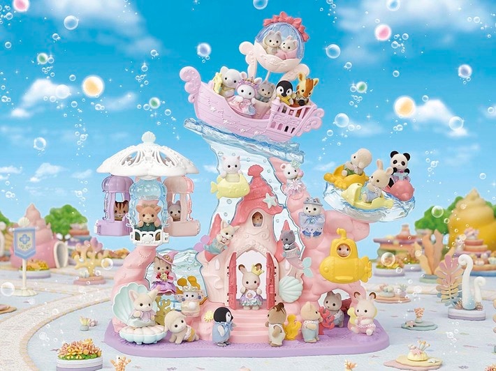 Baby Mermaid Castle